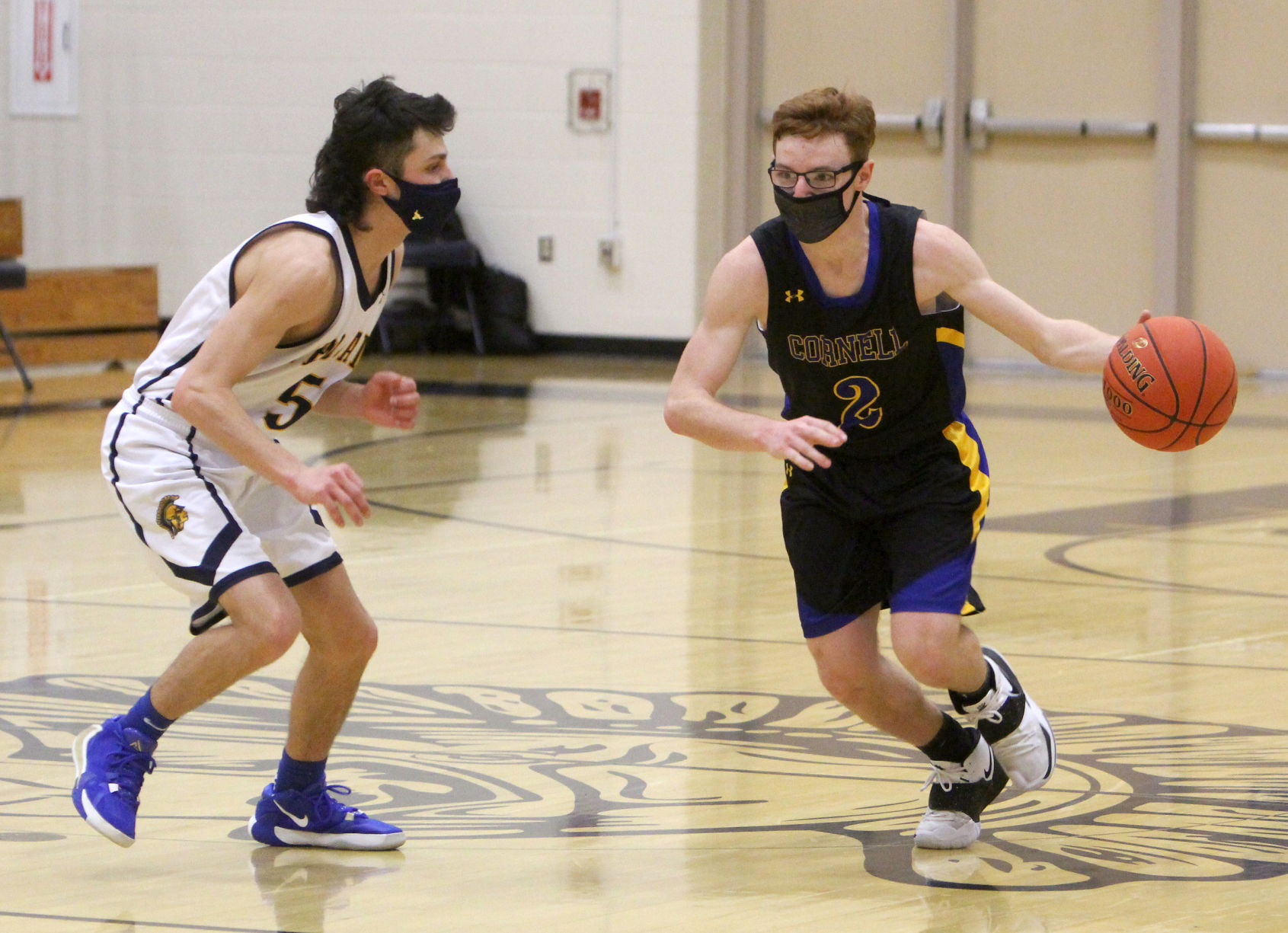 Cornell at New Auburn boys basketball 1-15-21